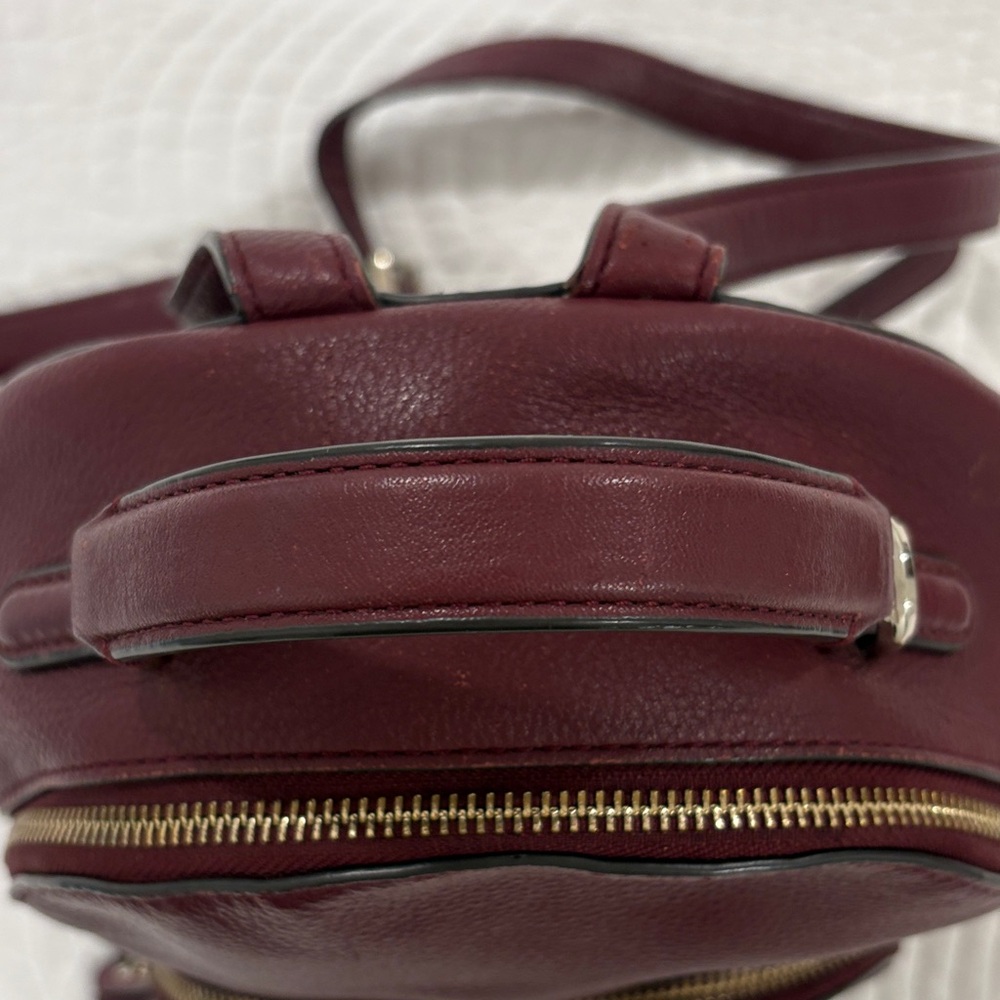Kate Spade Jackson Burgundy Leather Backpack - Picture 8 of 16